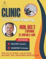 Clinic with John Epping