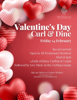 Valentine's Curl and Dine